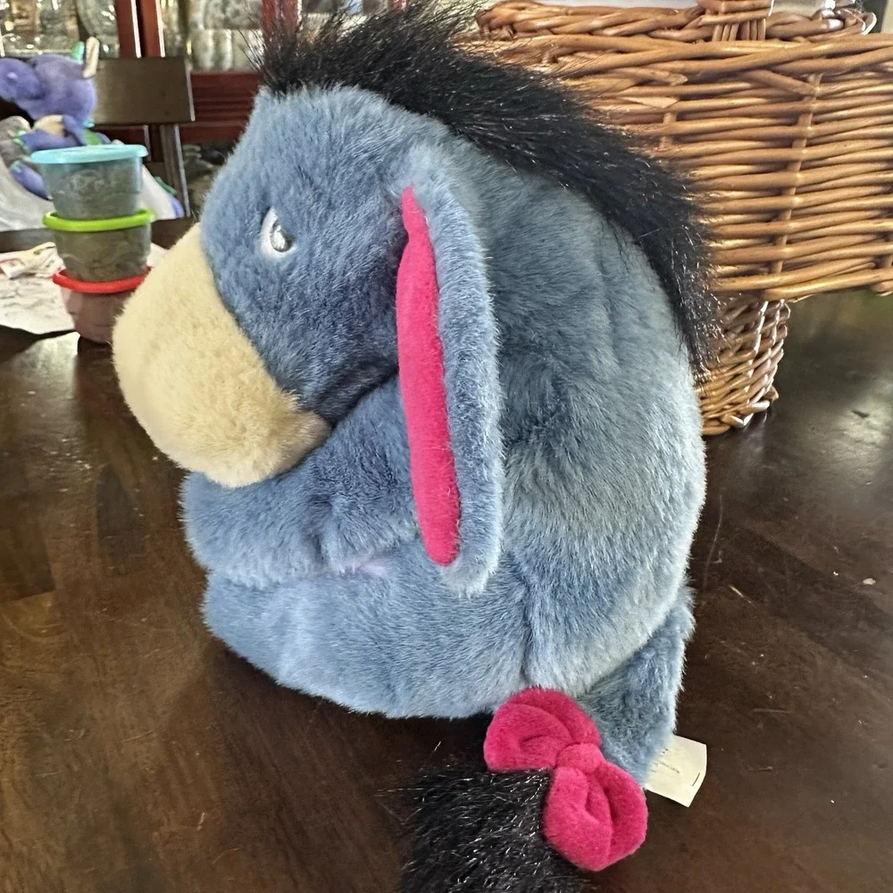 Disney Eeyore Plush Removable Tail‎